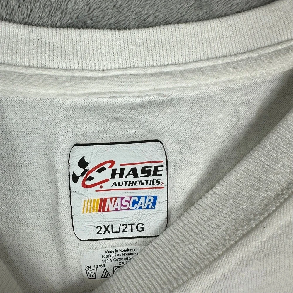 Chase Authentics NASCAR T-Shirt Men 2XL White Sharpie 500 Bristol 2009 Graphic - Picture 2 of 8